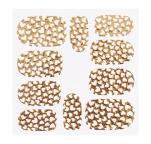 Metallic Filigree Sticker KOR-008 Gold