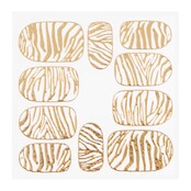 Metallic Filigree Sticker KOR-014 Gold Metallic Filigree Sticker KOR-014 Gold