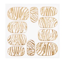 Metallic Filigree Sticker KOR-014 Gold