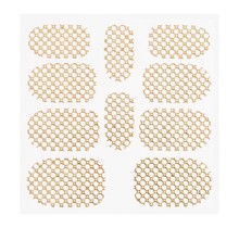 Metallic Filigree Sticker KOR-015 Gold