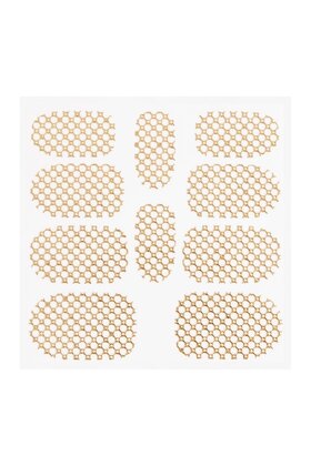 Metallic Filigree Sticker KOR-015 Gold