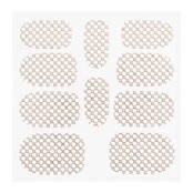 Metallic Filigree Sticker KOR-015 Silver