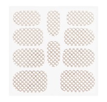 Metallic Filigree Sticker KOR-015 Silver