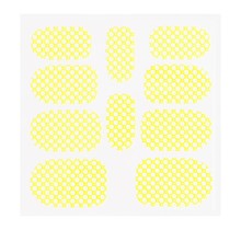 Metallic Filigree Sticker KOR-015 Neon Yellow