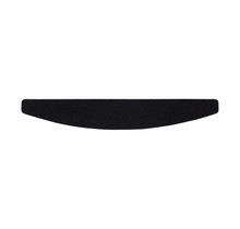 Vijl Half Moon Zwart 100/180