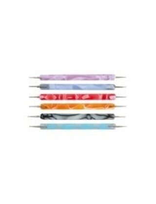 Twirl Brush -  Black Marble
