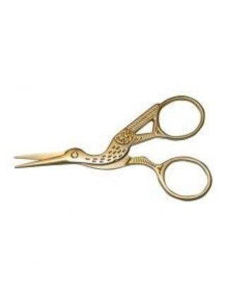 Schaar Ooievaar Goud Linkshandig