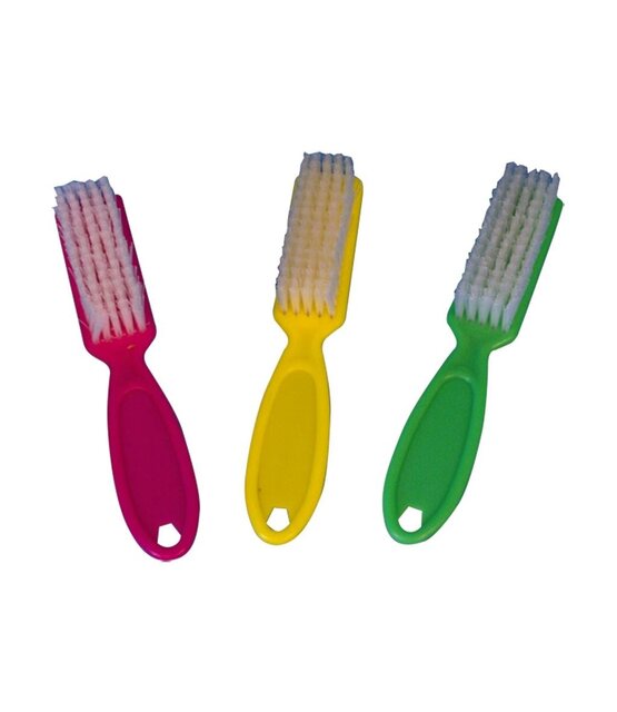 Manicureborstel Plastic (met steel)