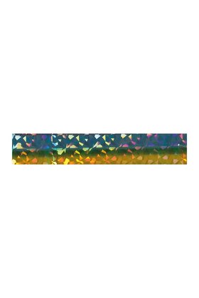 Transfer Foil Diamond Blauw/ groen/ goud