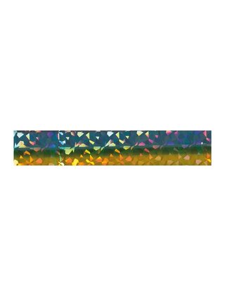 Transfer Foil Diamond Blauw/ groen/ goud