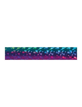 Transfer Foil Diamond Turquoise/ Paars/ Fuchia