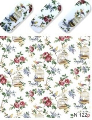 Water Transfer Tattoo N122p