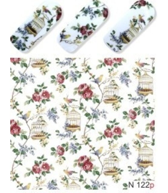 Water Transfer Tattoo N122p