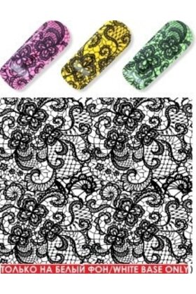 Water Transfer Tattoo N160 Black*