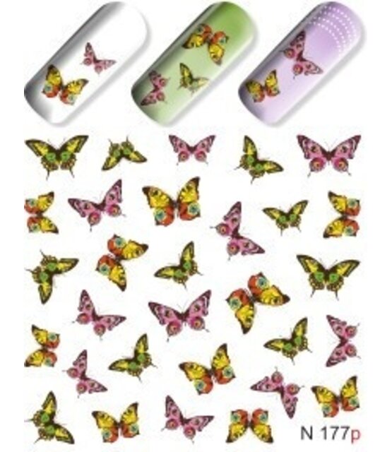 Water Transfer Tattoo N177P