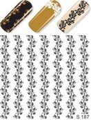 Water Transfer Tattoo S187 Black