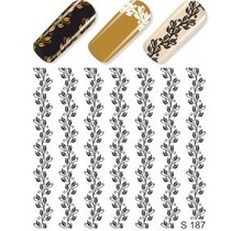 Water Transfer Tattoo S187 Black