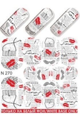 Water Transfer Tattoo N270*