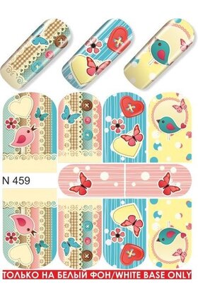 Water Transfer Tattoo N459