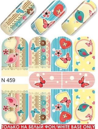 Water Transfer Tattoo N459