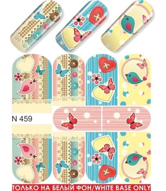 Water Transfer Tattoo N459