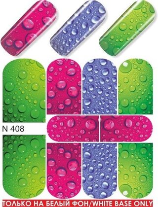 Water Transfer Tattoo N408