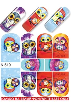 Water Transfer Tattoo N519