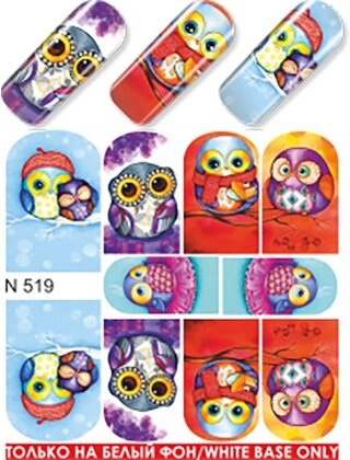 Water Transfer Tattoo N519