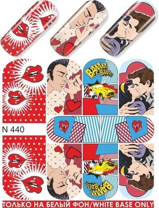 Water Transfer Tattoo N440