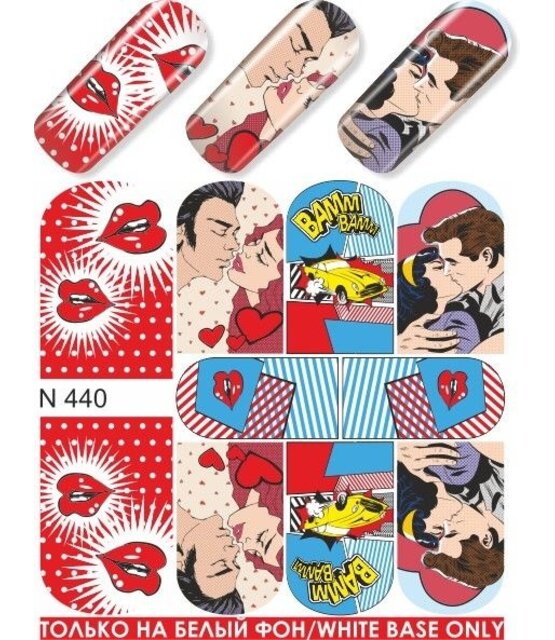 Water Transfer Tattoo N440