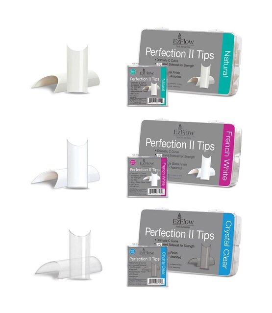 Tips Perfection II White 100st.