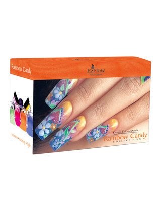 Rainbow Candy Design Color Acryl Kit