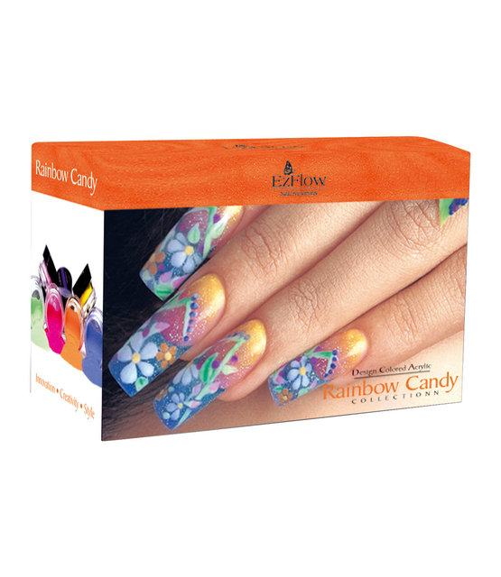 Rainbow Candy Design Color Acryl Kit