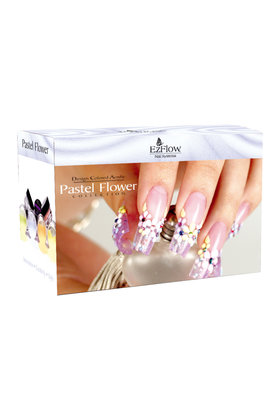 Pastel Flower Design Color Acryl Kit