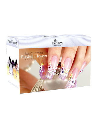 Pastel Flower Design Color Acryl Kit