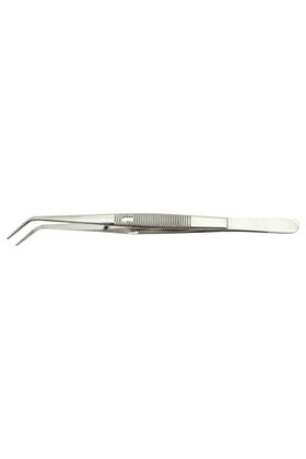 Pincet met schuine punt met slot  RC 467