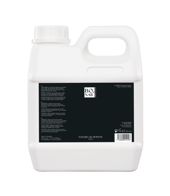 BO.NAIL Soakable Gel Remover (1000ml)