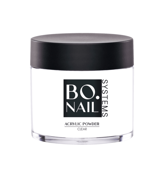 BO.NAIL Acrylic Powder Clear (25 gr)