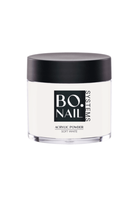 BO.NAIL Acrylic Powder Soft White (25 gr)