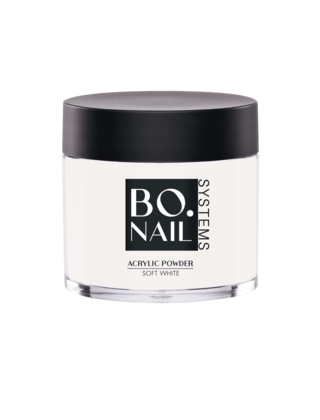 BO.NAIL Acrylic Powder Soft White (25 gr)