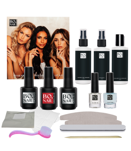 BO.NAIL Soakable Gelpolish Start Up Kit BO.NAIL Soakable Gelpolish Start Up Kit
