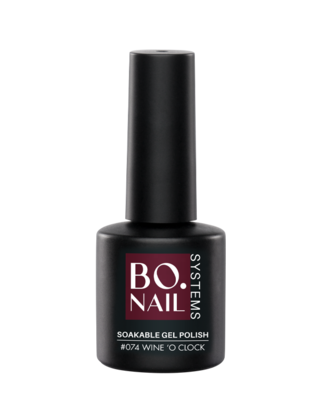 BO.NAIL Soakable Gelpolish #074 Wine 'O Clock (7ml)