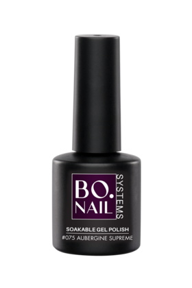 BO.NAIL Soakable Gelpolish #075 Aubergine Supreme (7ml)