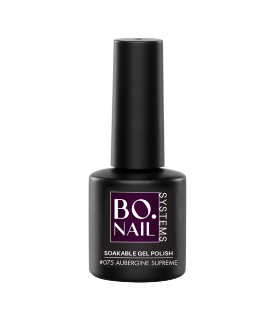 BO.NAIL Soakable Gelpolish #075 Aubergine Supreme (7ml)