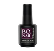 BO.NAIL Soakable Gelpolish #075 Aubergine Supreme (15ml)