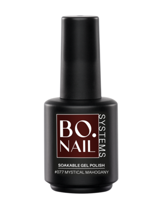 BO.NAIL Soakable Gelpolish #077 Mystical Mahogany (15ml)