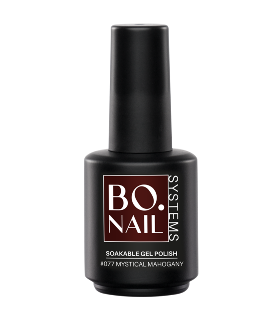 BO.NAIL Soakable Gelpolish #077 Mystical Mahogany (15ml)