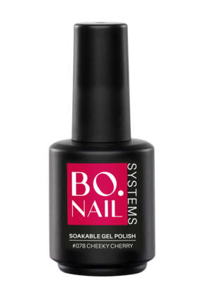 BO.NAIL Soakable Gelpolish #078 Cheeky Cherry (15ml)