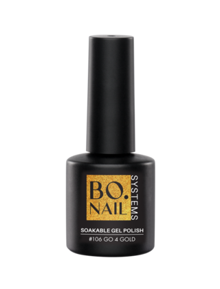 BO.NAIL Soakable Gelpolish #106 Go 4 Gold (7ml)