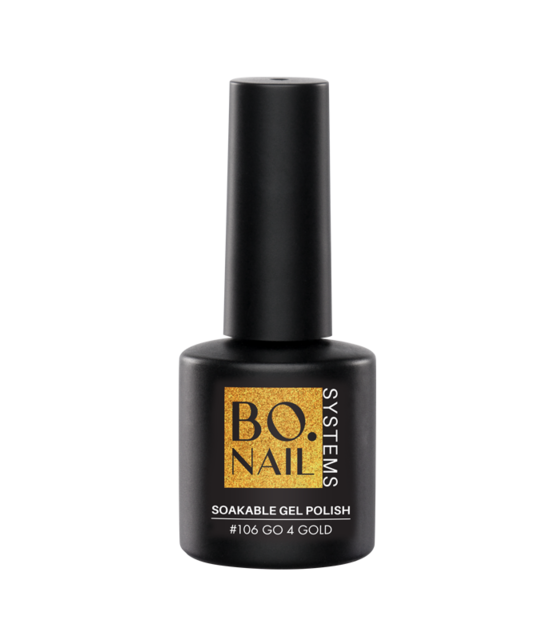 BO.NAIL Soakable Gelpolish #106 Go 4 Gold (7ml)